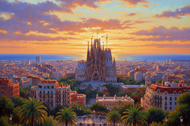 Barcelona Jigsaw Puzzle