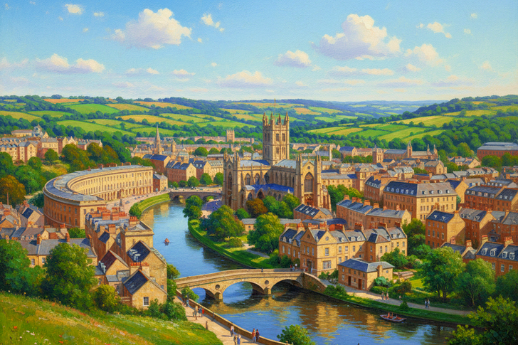 Bath, Somerset, England Jigsaw Puzzle