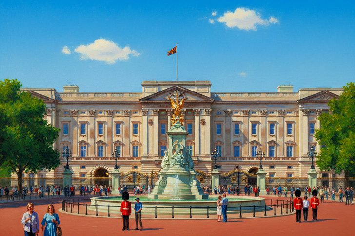 Buckingham Palace Jigsaw Puzzle