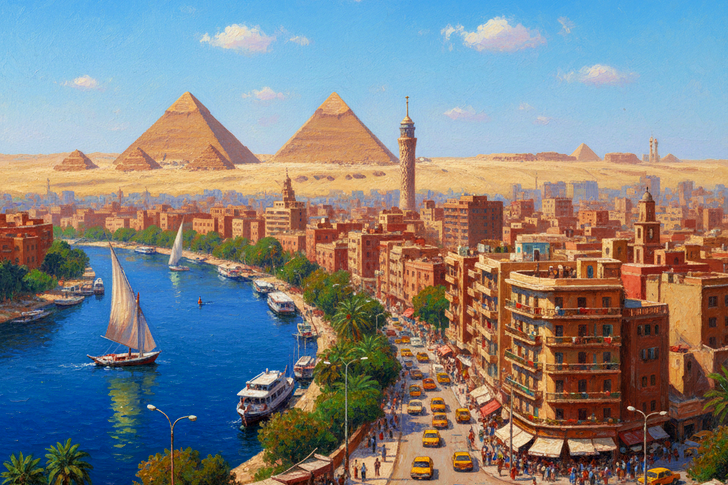 Cairo, Egypt Jigsaw Puzzle