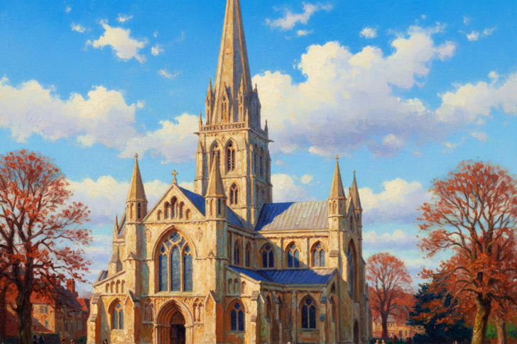 Chichester Cathedral England Jigsaw Puzzle