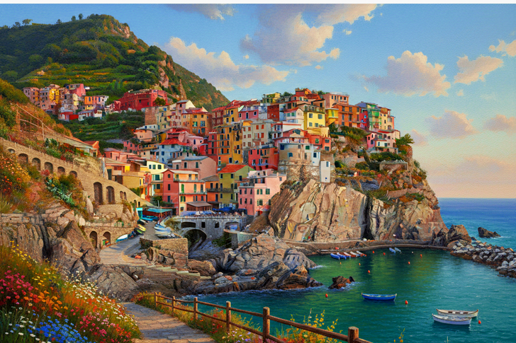Cinque-Terre Italy Jigsaw Puzzle
