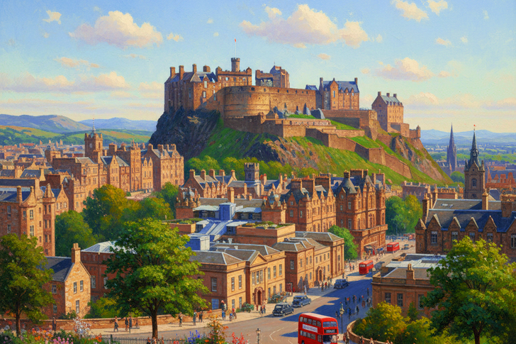 Edinburgh Jigsaw Puzzle