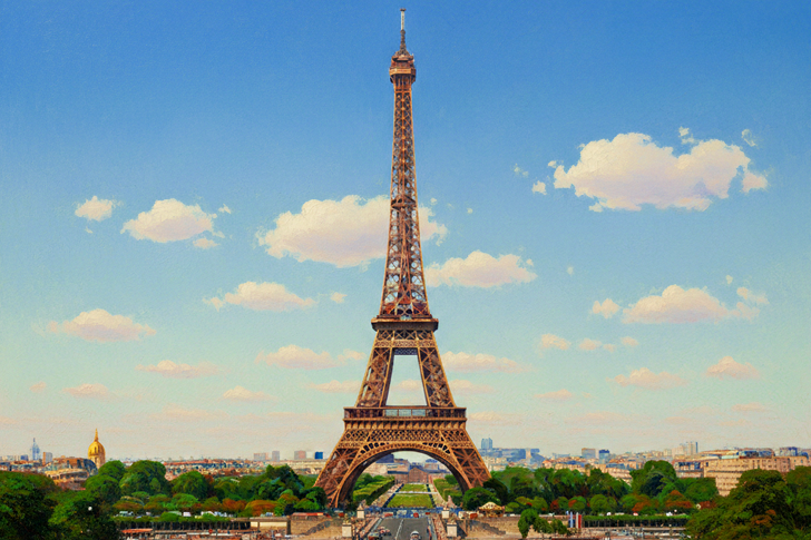 Eiffel Tower Jigsaw Puzzle