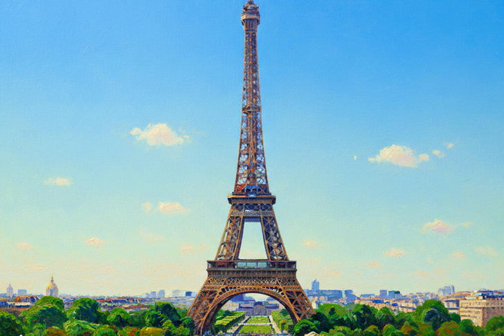 Eiffel Tower Jigsaw Puzzle