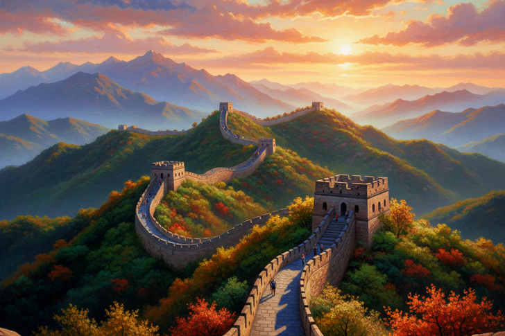 Great Wall of China Jigsaw Puzzle