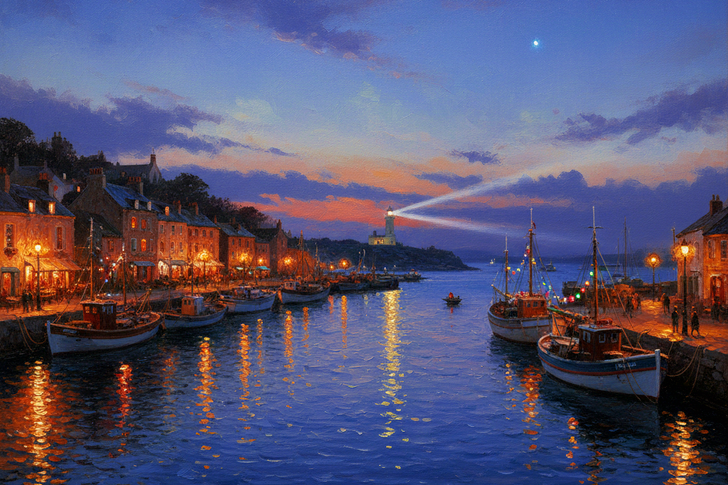 Harbour Lights Jigsaw Puzzle
