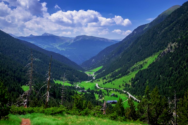 Fjelllandskap Andorra