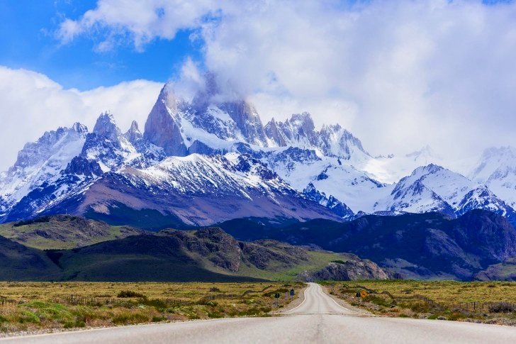 Mountains Road Landscape