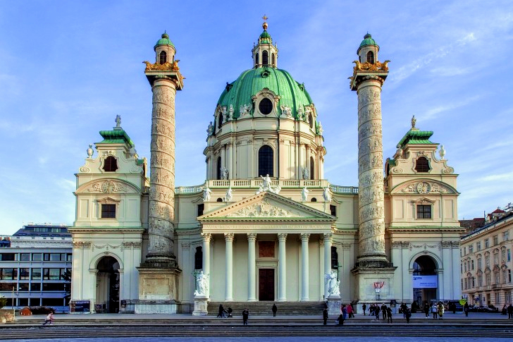 Vienna Karlskirche Church