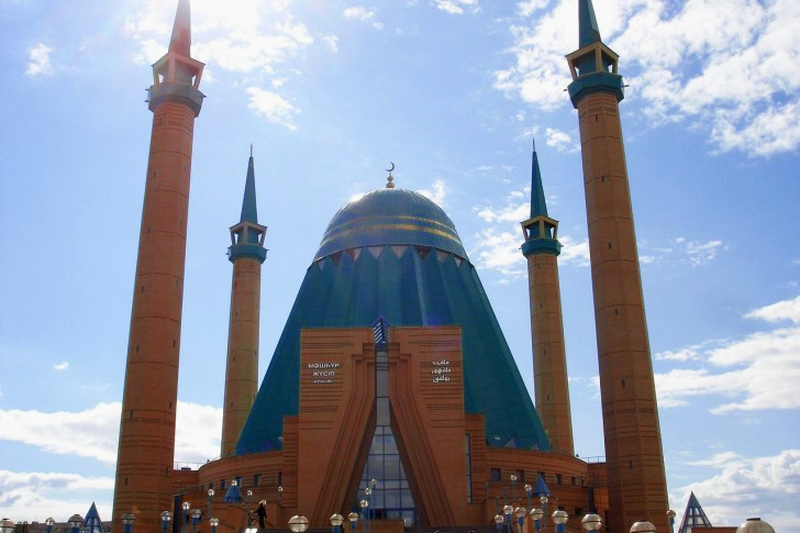 Mosque in Baku in Azerbaijan
