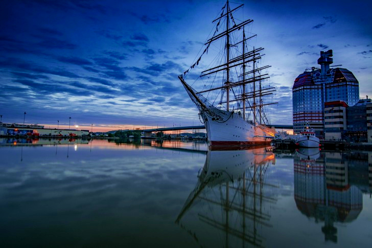 Boat at Gothenburg Coast