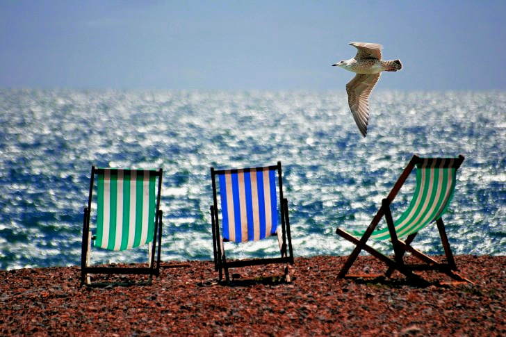 Deckchairs at Beach