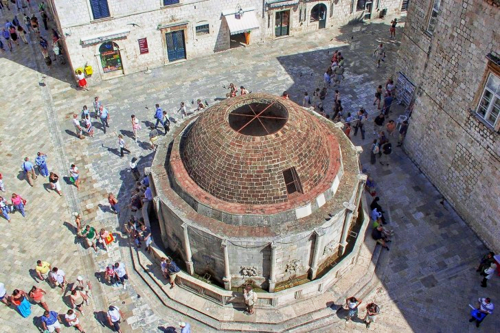 Dubrovnik Fountain In Croatia