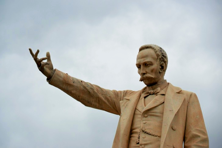 Jose Marti Sculpture In Cuba