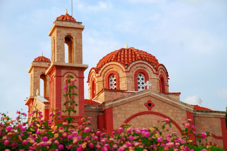 Church Dome In Cyprus