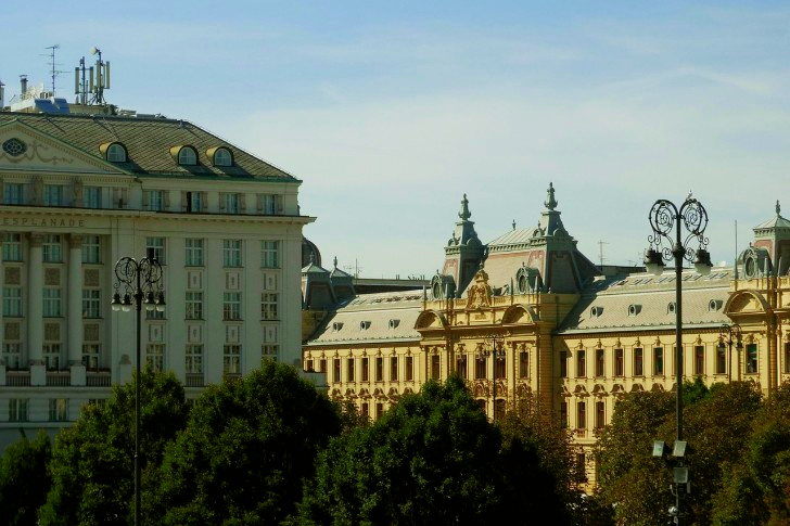 Zagreb Cityscape In Croatia