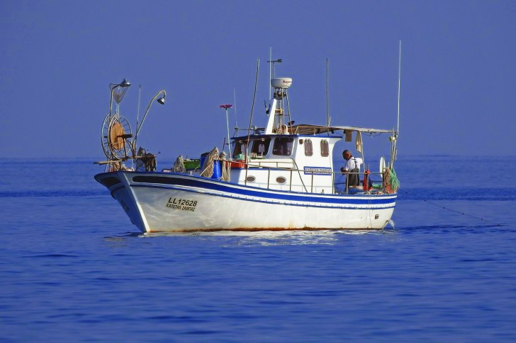 Fisherman Boat In Cyprus