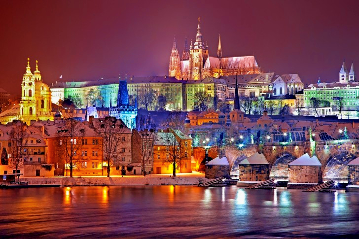 Castle of Prague In Czech Republic