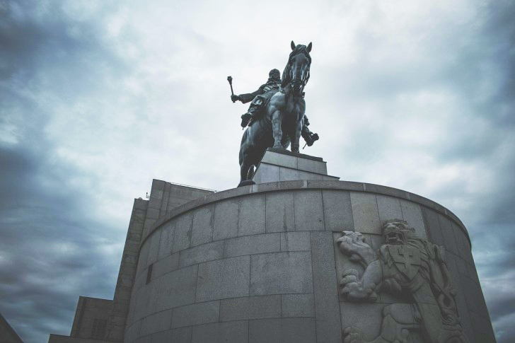Jan Zizka Statue In Prague