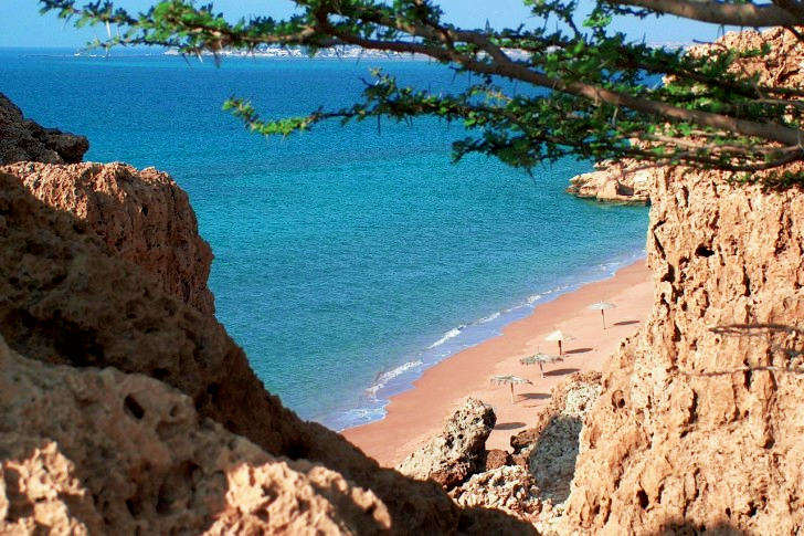 Beach of Djibouti In Africa
