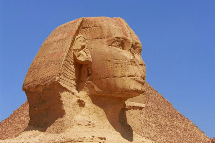 Sphinx Pyramid In Egypt