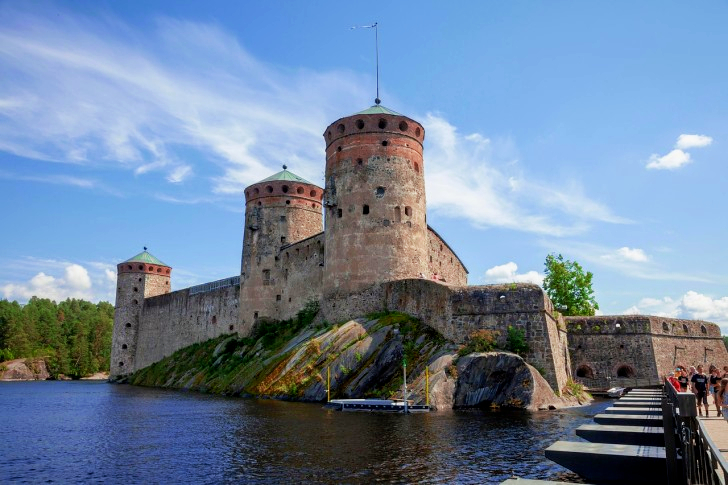 Olavinlinna Castle In Finland