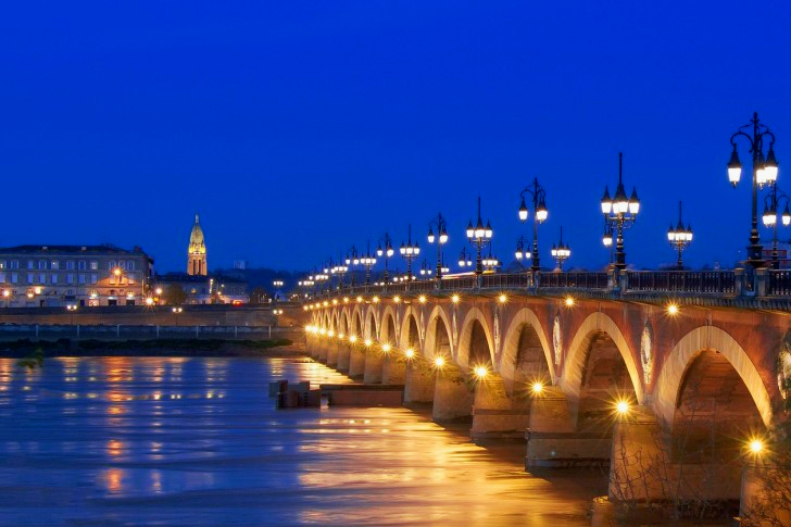 Bordeaux Bridge In France