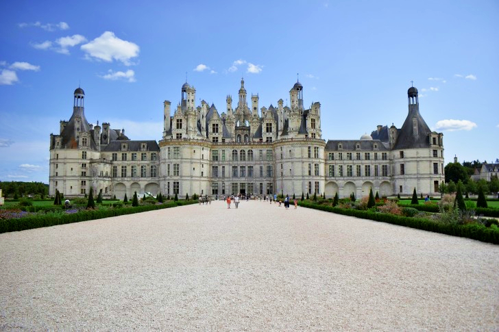 Castle In Loire, France