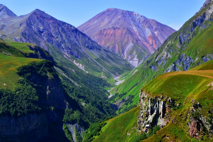 Georgien Kaukasusgebirge