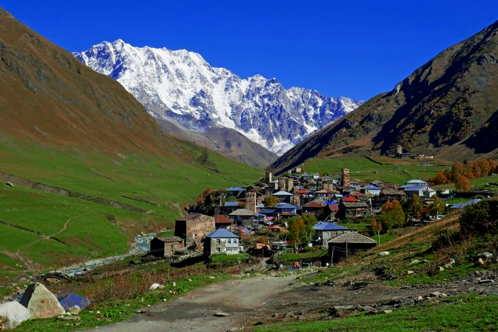 Caucasus Svaneti In Georgia