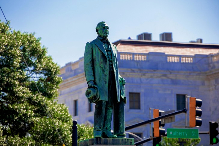 Statue In Macon, Georgia