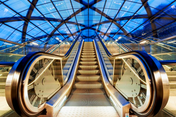 Roltrap in Hamburg, Duitsland