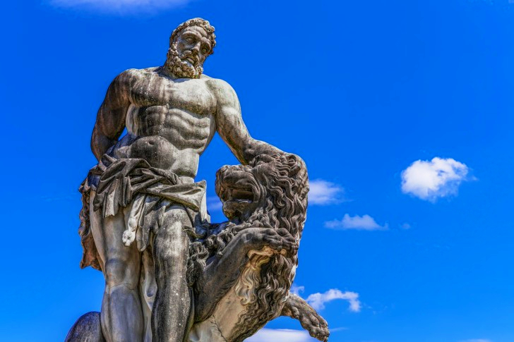 Hercules Statue In Schleissheim Palace