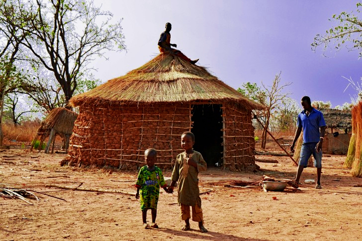 Ghana Village In Africa