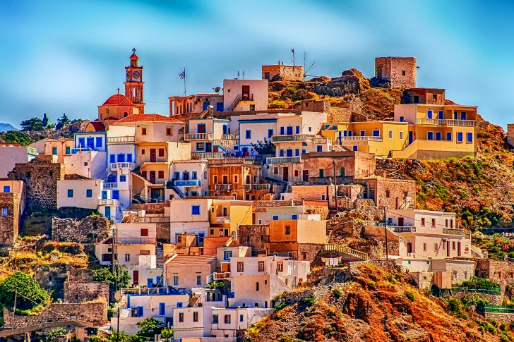 Village In Karpathos, Greece
