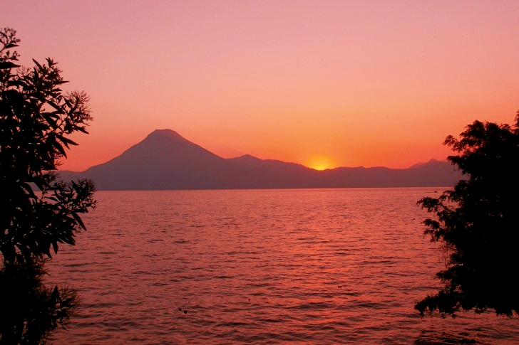 Sunset In Guatemala
