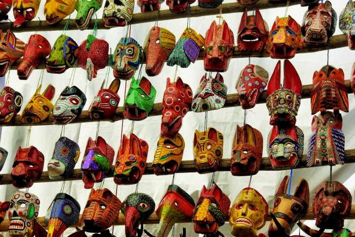 Guatemala-maskers