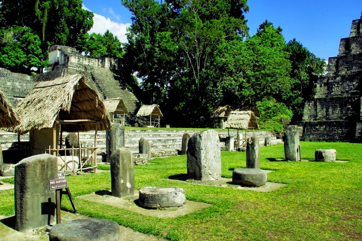 Ruines mayas du Guatemala