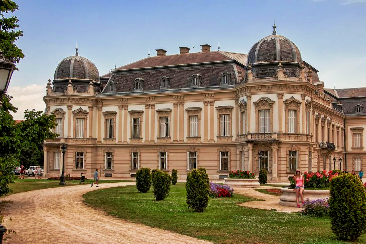 Keszthely Castle In Hungary
