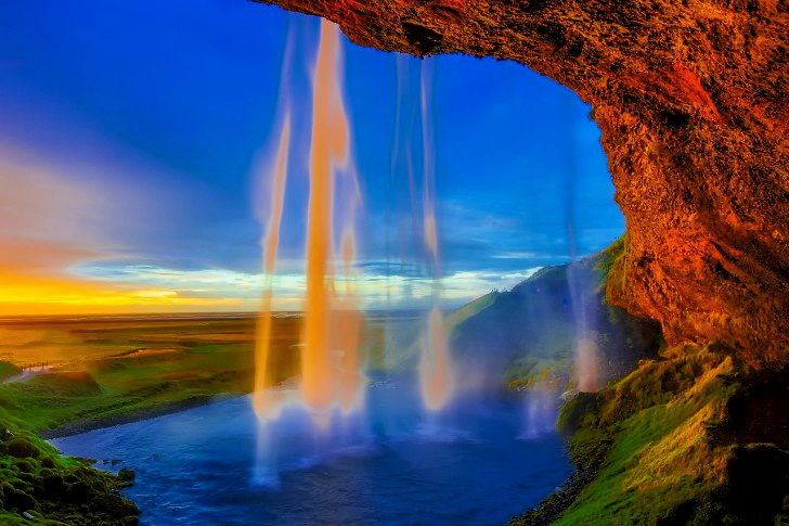 Skogafoss Waterfall In Iceland