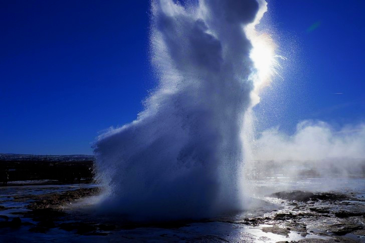 Strokkur Geyser In Iceland