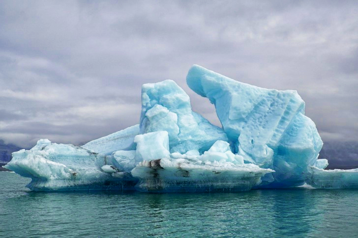 Jokulsarlon Glacier Iceberg In Iceland