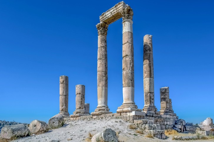 Säulen des Herkulestempels