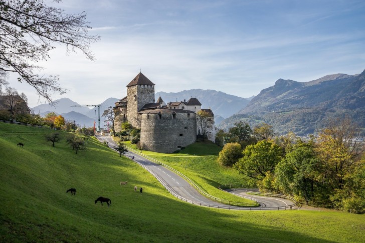 Kasteelfort Liechtenstein Vaduz