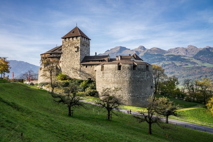 Castillo Fortaleza Torreón Liechtenstein