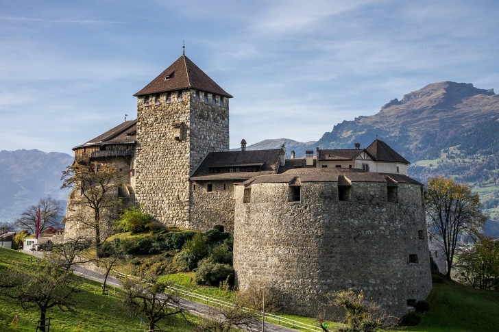Kasteelfort Liechtenstein Vaduz