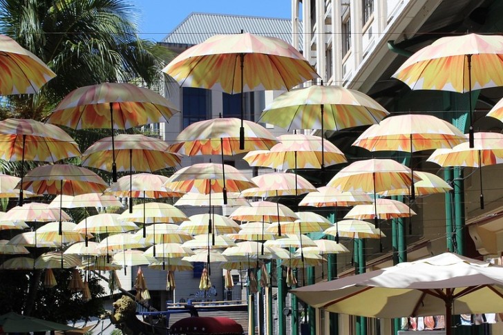 مظلات بورت لويس موريشيوس