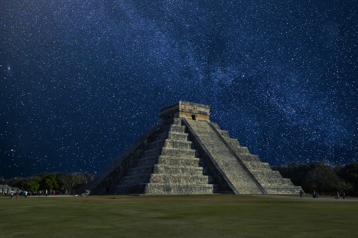Pyramide de Chichen Itza, Mexique