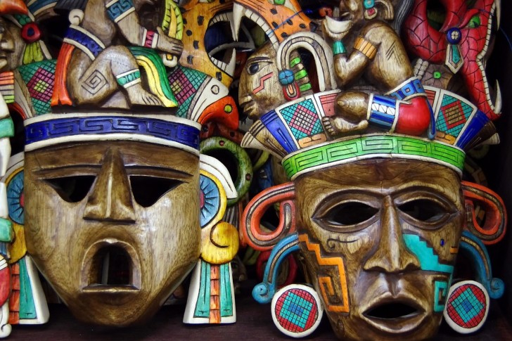 Mexicos maskekunstdekorasjonskultur